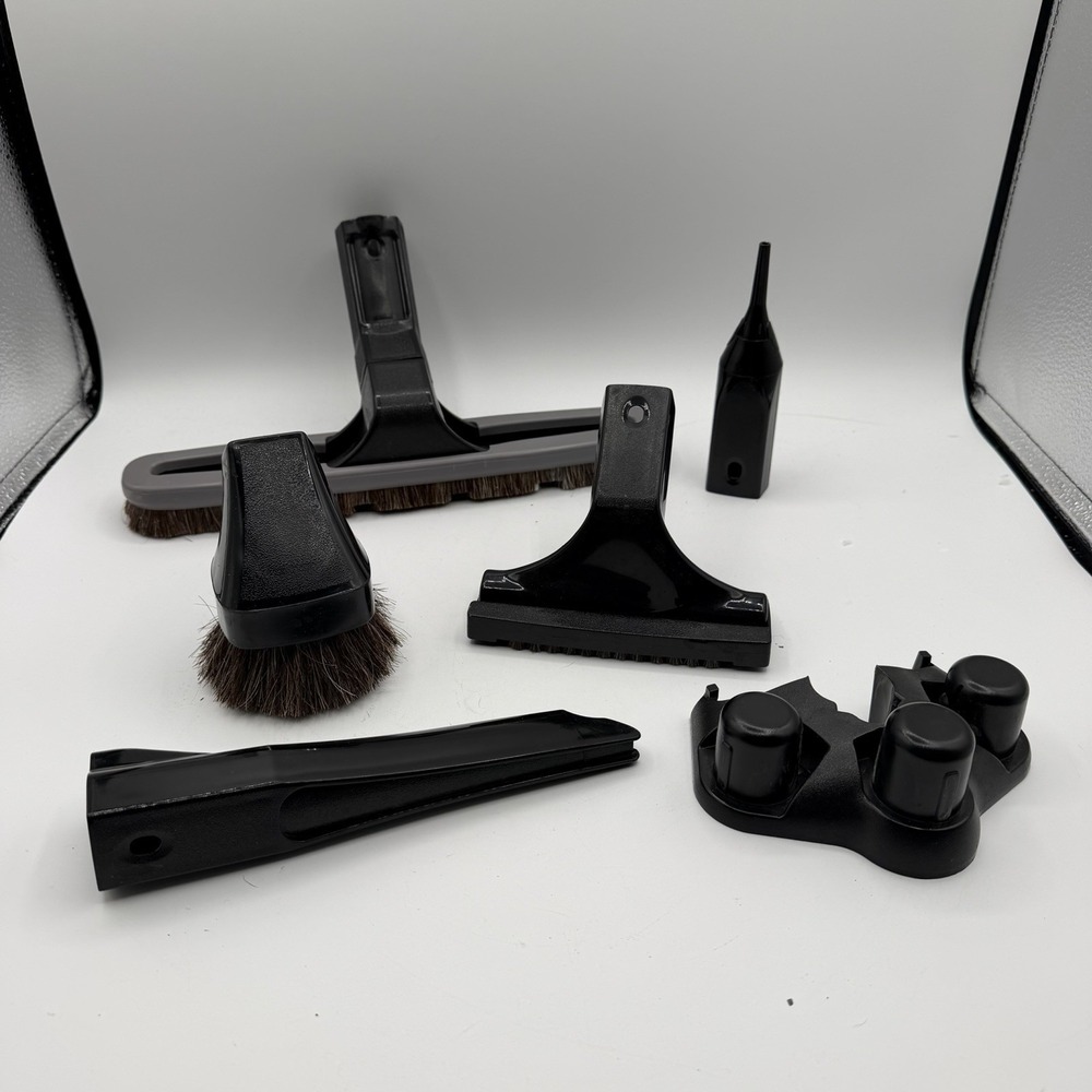 Rainbow Vacuum 5 Attachments for SRX & E2 Black w/ Caddy
